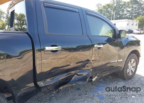 2019 Nissan Titan Sv из США, поврежденный, VIN 1N6AA1EK2KN520902